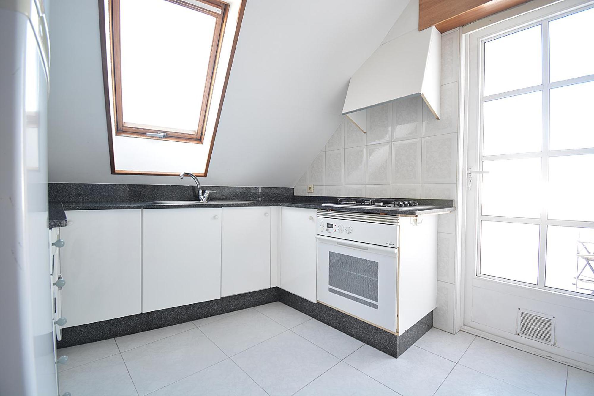 Apartamento Con Terraza Frente Al Mar En O Grove Bagian luar foto