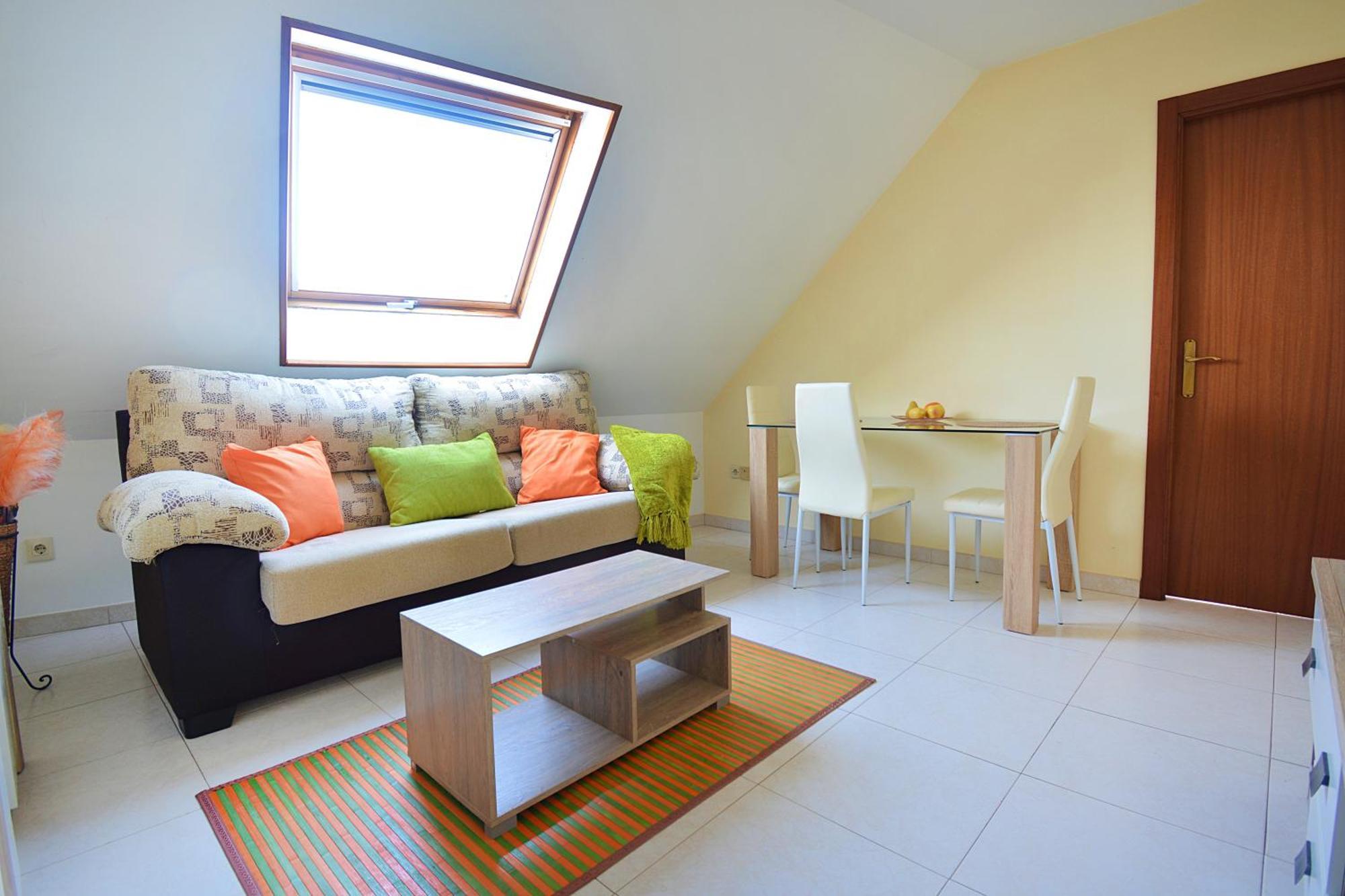 Apartamento Con Terraza Frente Al Mar En O Grove Bagian luar foto